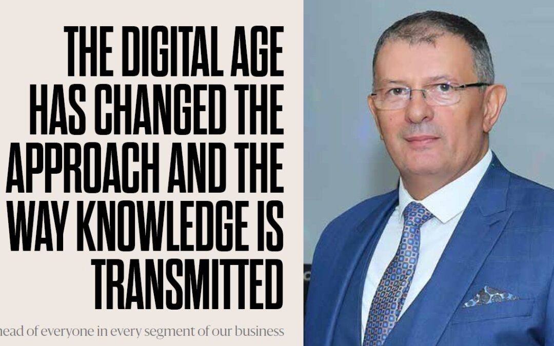 THE DIGITAL AGE HAS CHANGED THE APPROACH AND THE WAY KNOWLEDGE IS TRANSMITTED