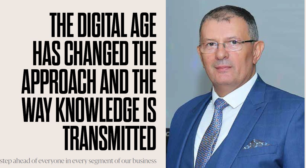 THE DIGITAL AGE HAS CHANGED THE APPROACH AND THE WAY KNOWLEDGE IS TRANSMITTED